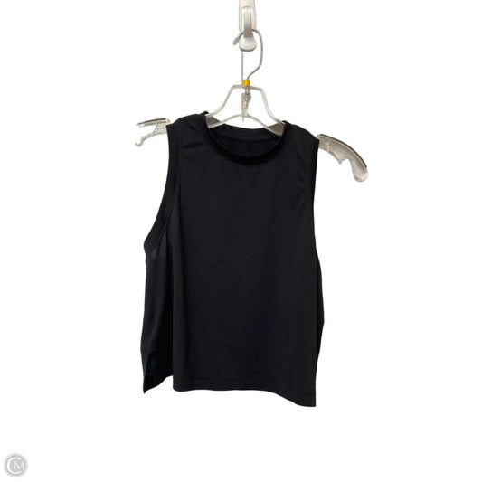 Athletic Tank Top By Lululemon In Black, Size: 4