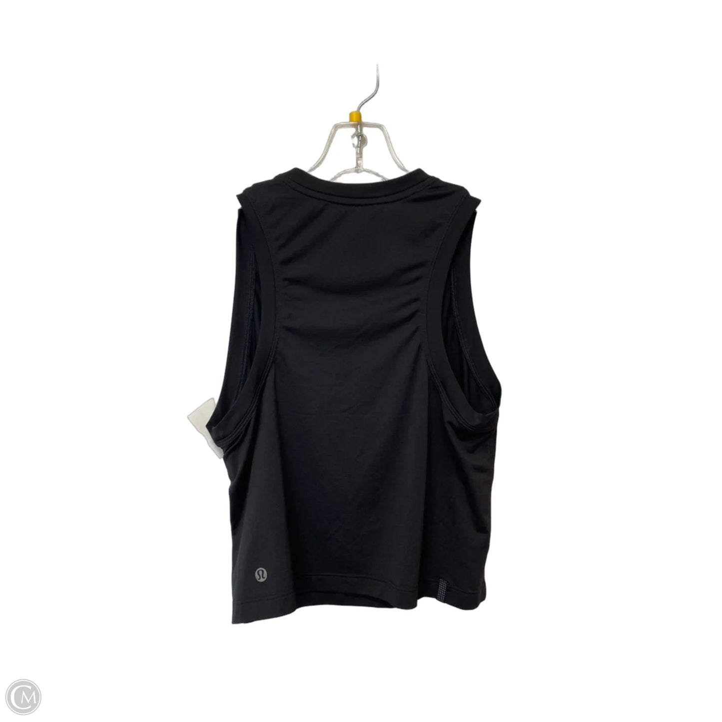Athletic Tank Top By Lululemon In Black, Size: 4