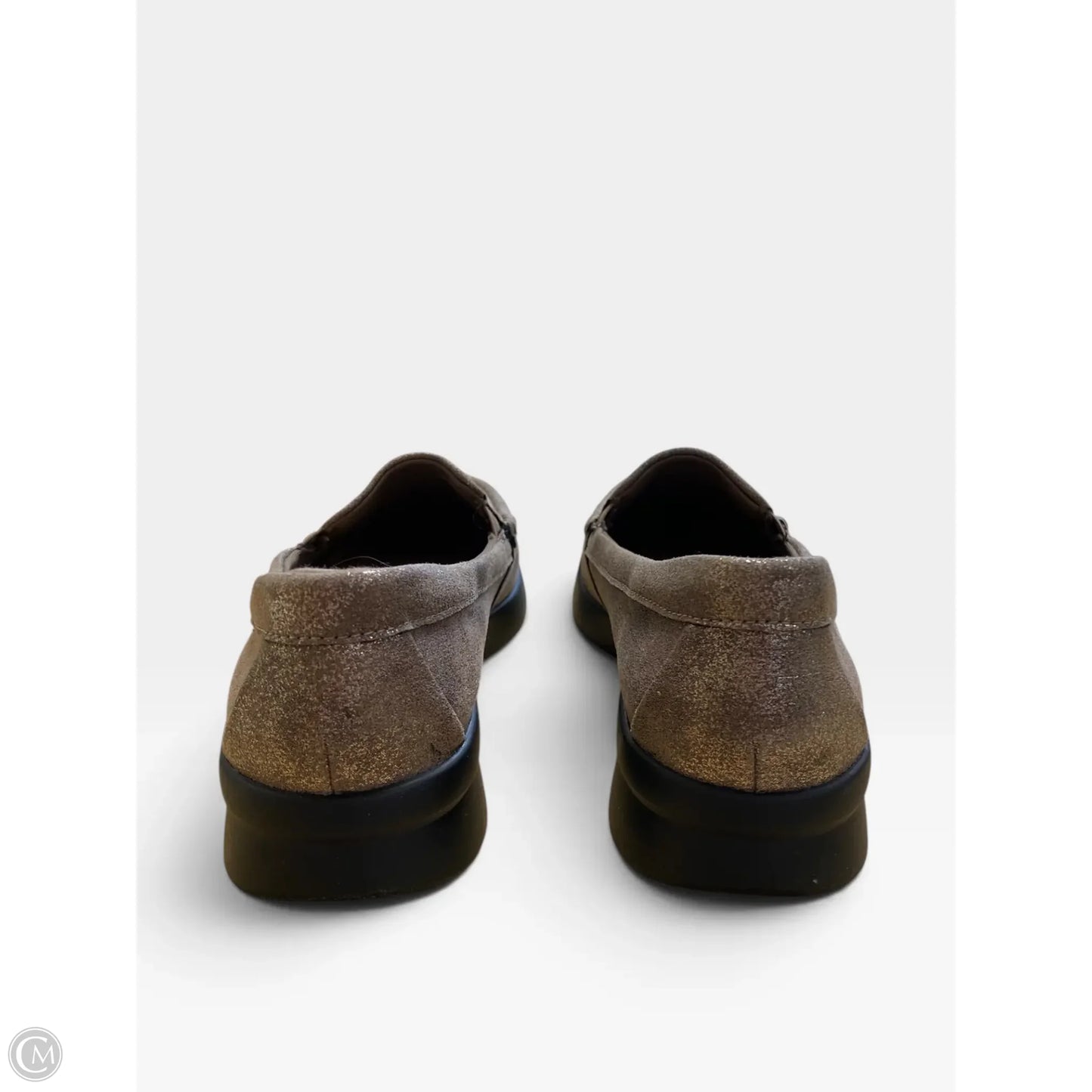 Shoes Flats By Clarks In Brown, Size: 7