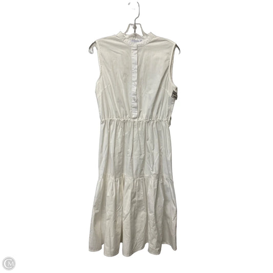 Dress Casual Midi By Cma In White, Size: M