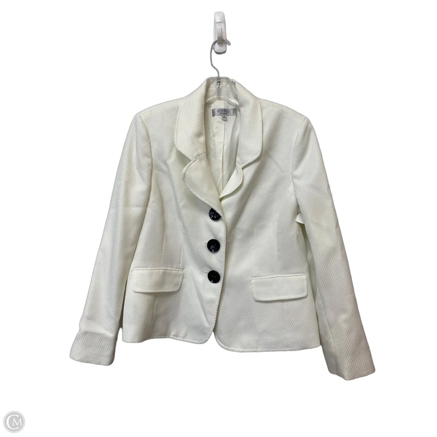 Blazer By Kasper In White, Size: 14