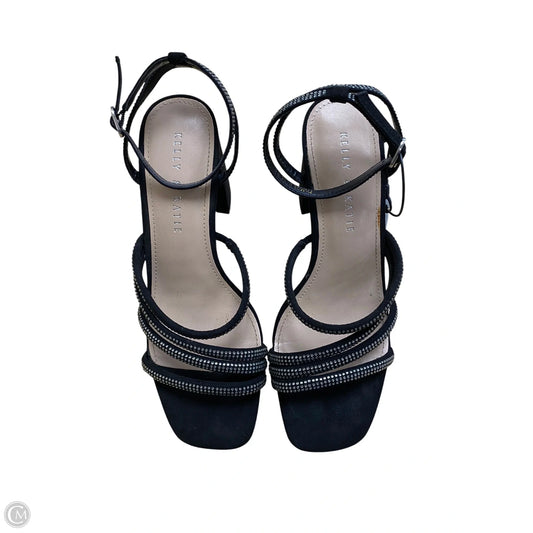 Shoes Heels Block By Kelly And Katie In Black, Size: 7.5