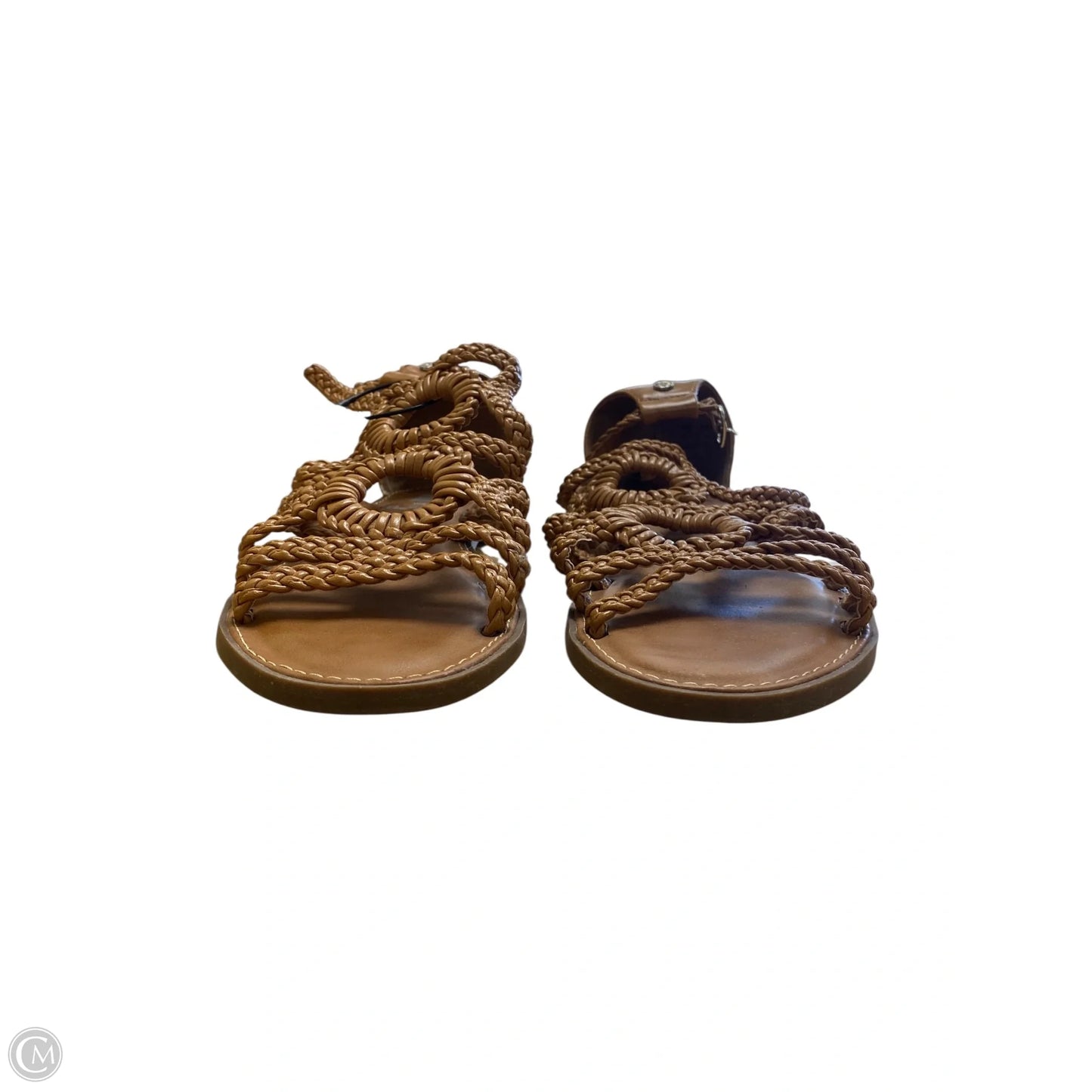 Sandals Flats By Cmb In Brown, Size: 10