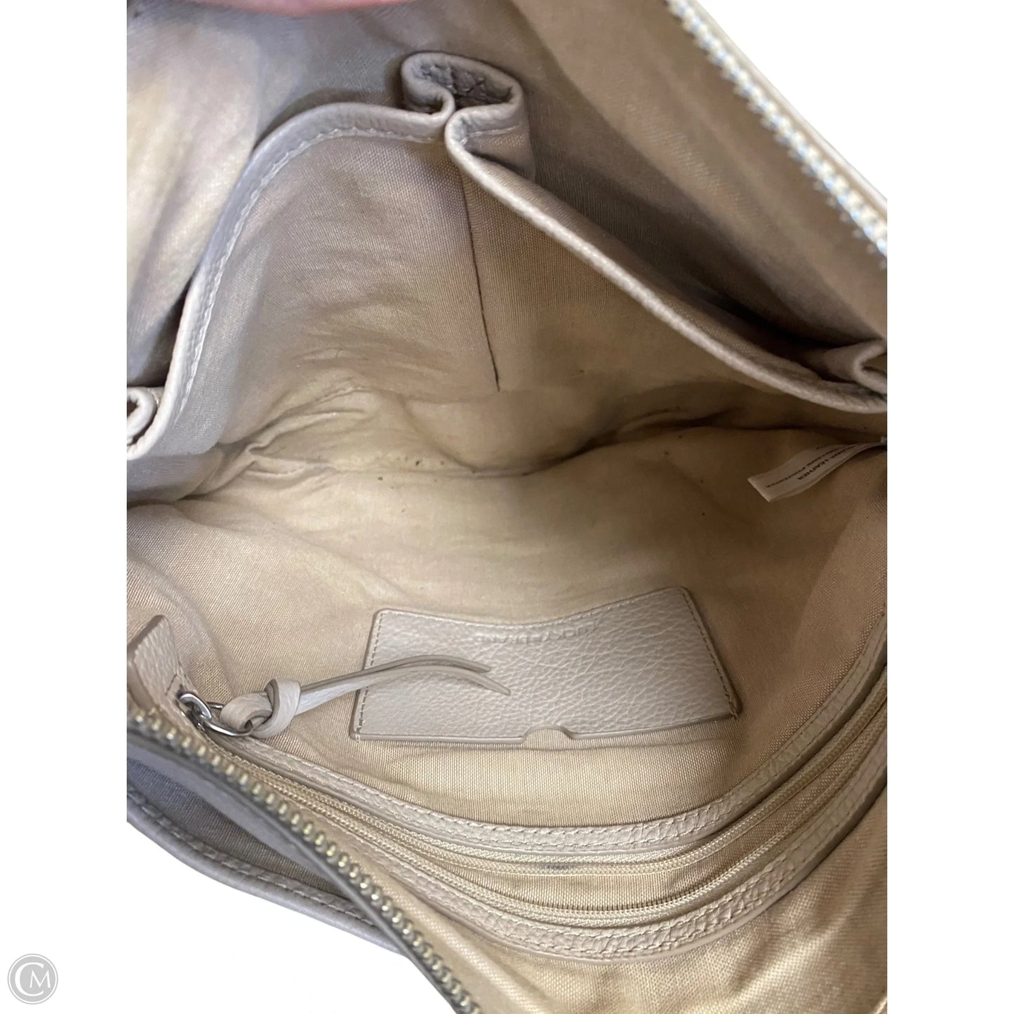 Handbag Leather By Lucky Brand, Size: Medium