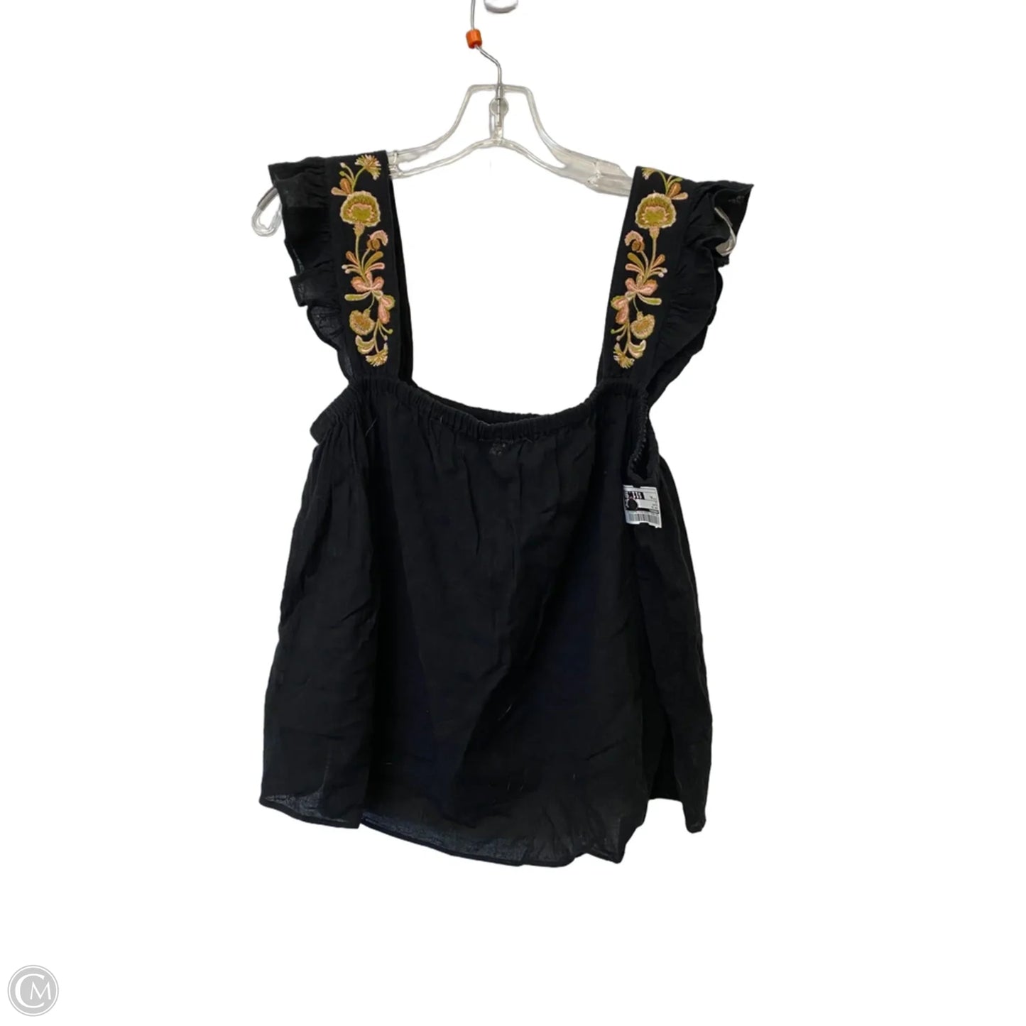 Top Short Sleeve By Madewell In Black, Size: Xl