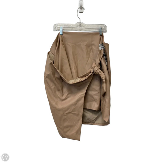 Skirt Mini & Short By And Now This In Beige, Size: 2x