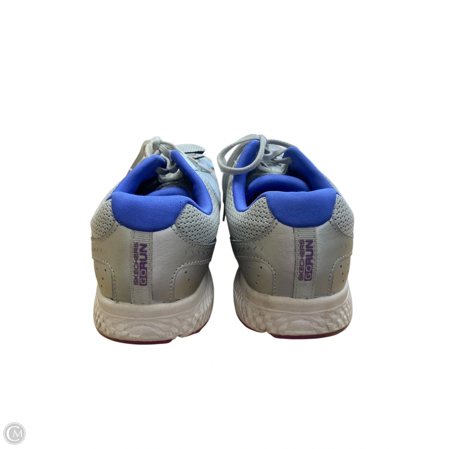 Shoes Athletic By Skechers In Grey, Size: 10