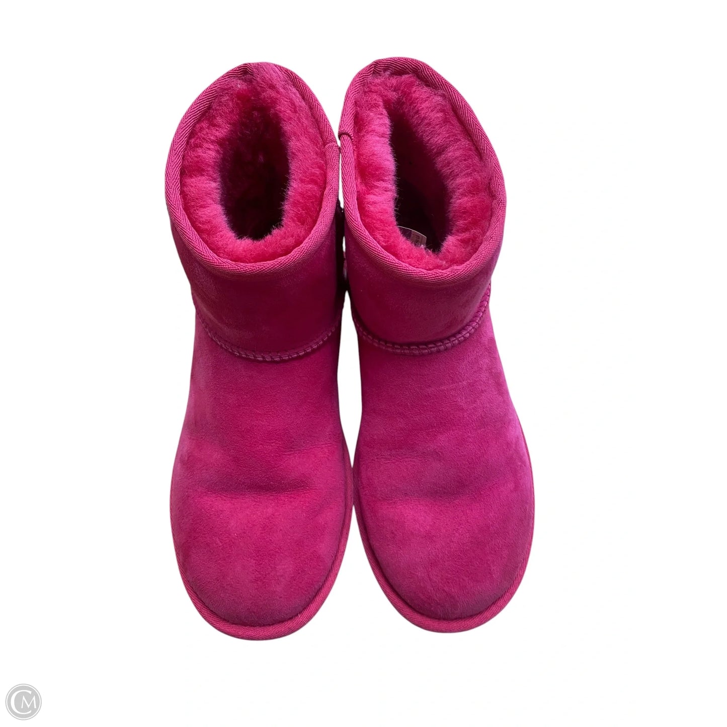 Boots Designer By Ugg In Pink, Size: 7
