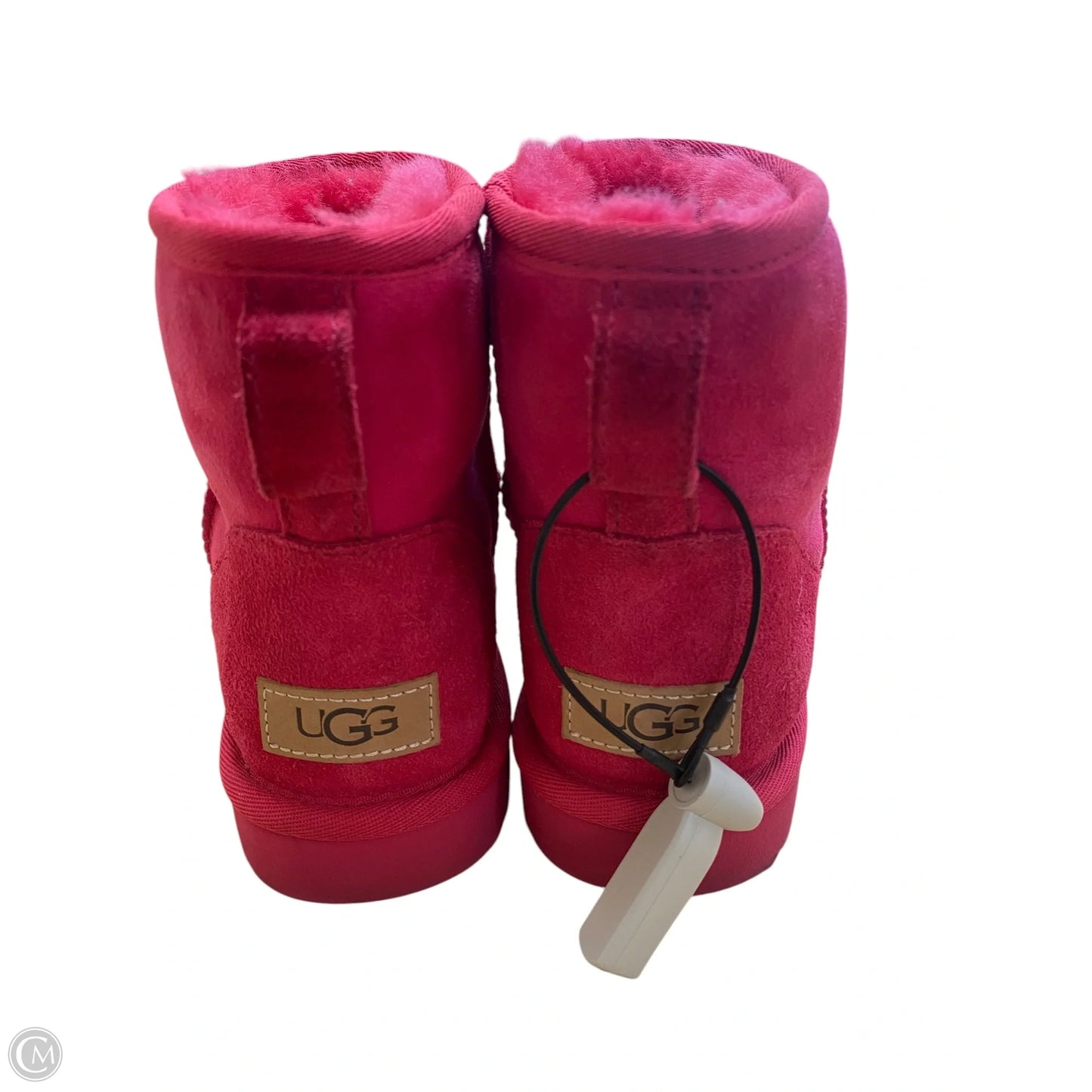 Boots Designer By Ugg In Pink, Size: 7
