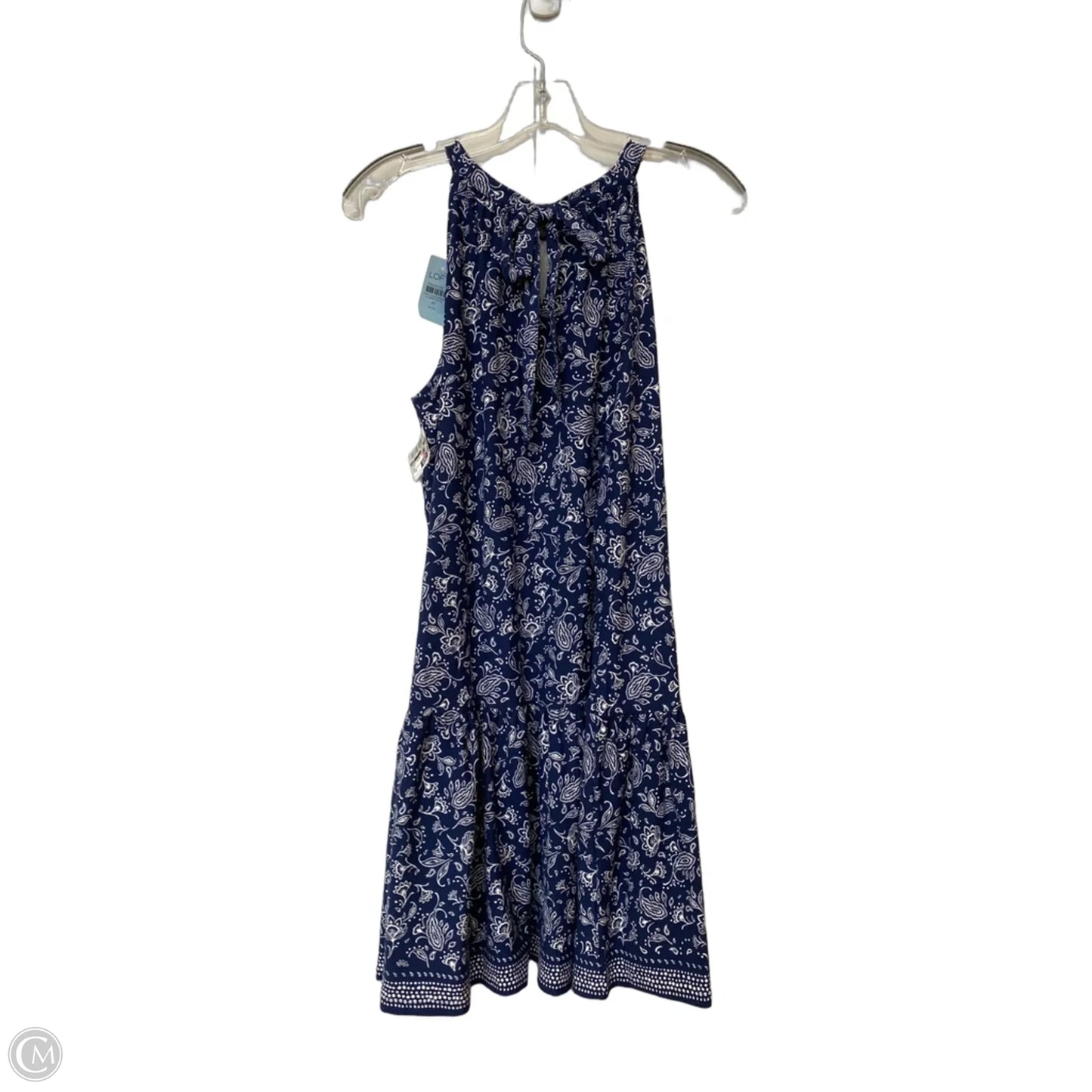 Dress Casual Short By Loft In Blue, Size: M