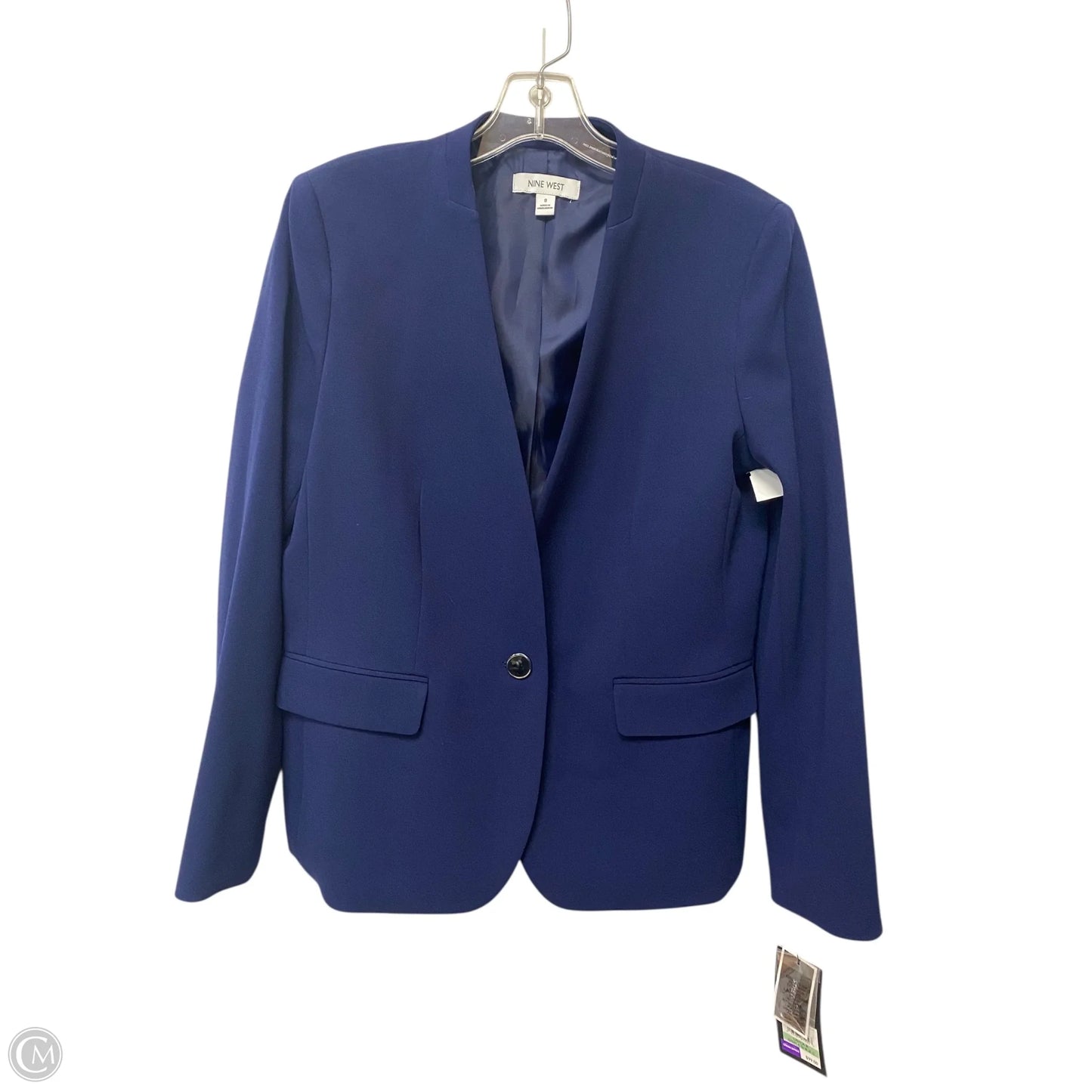 Blazer By Nine West In Blue, Size: 8