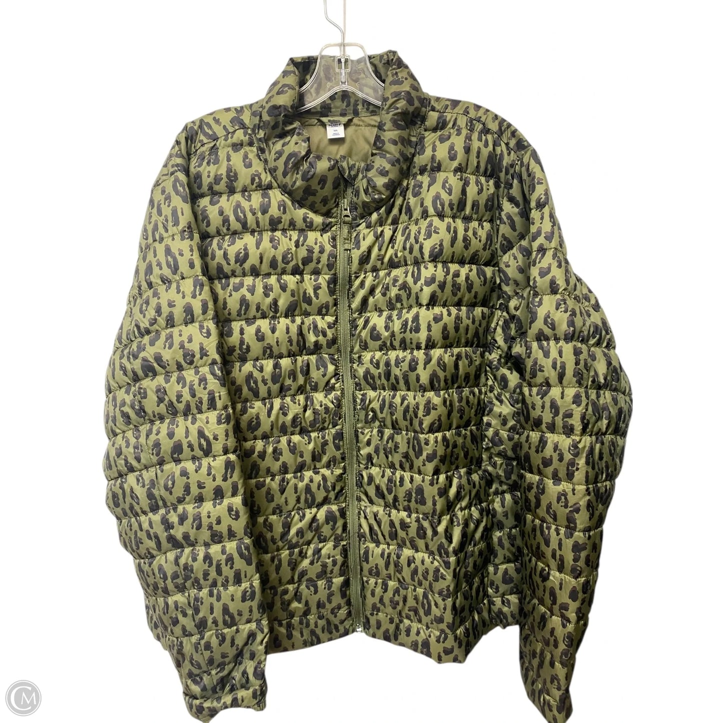 Jacket Puffer & Quilted By Old Navy In Animal Print, Size: 2x
