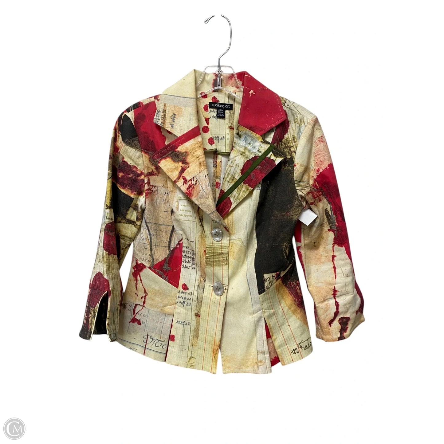 Blazer By Cme In Multi-colored, Size: 4