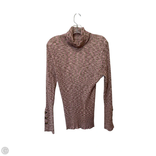 Top Long Sleeve By Anthropologie In Multi-colored, Size: Xl