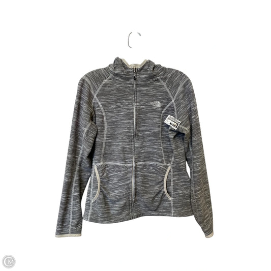Athletic Jacket By The North Face In Grey, Size: M