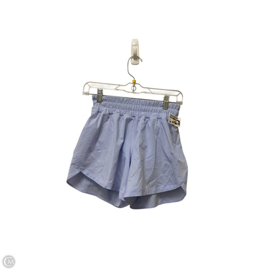 Athletic Shorts By Lululemon In Purple, Size: 4