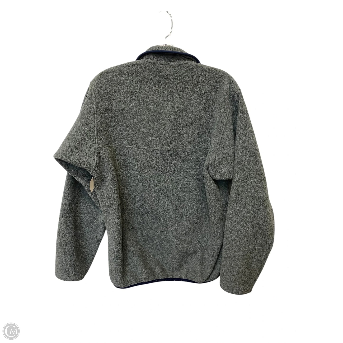 Jacket Fleece By Patagonia In Grey, Size: Xs