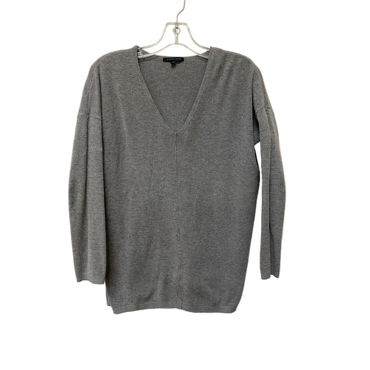 Top Long Sleeve By Staccato In Grey, Size: M