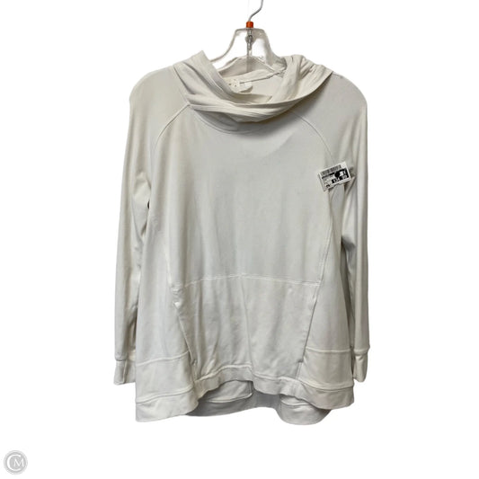 Athletic Jacket By Lululemon In Cream, Size: 4