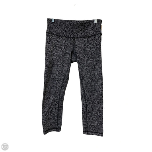 Athletic Leggings By Lululemon In Grey, Size: M