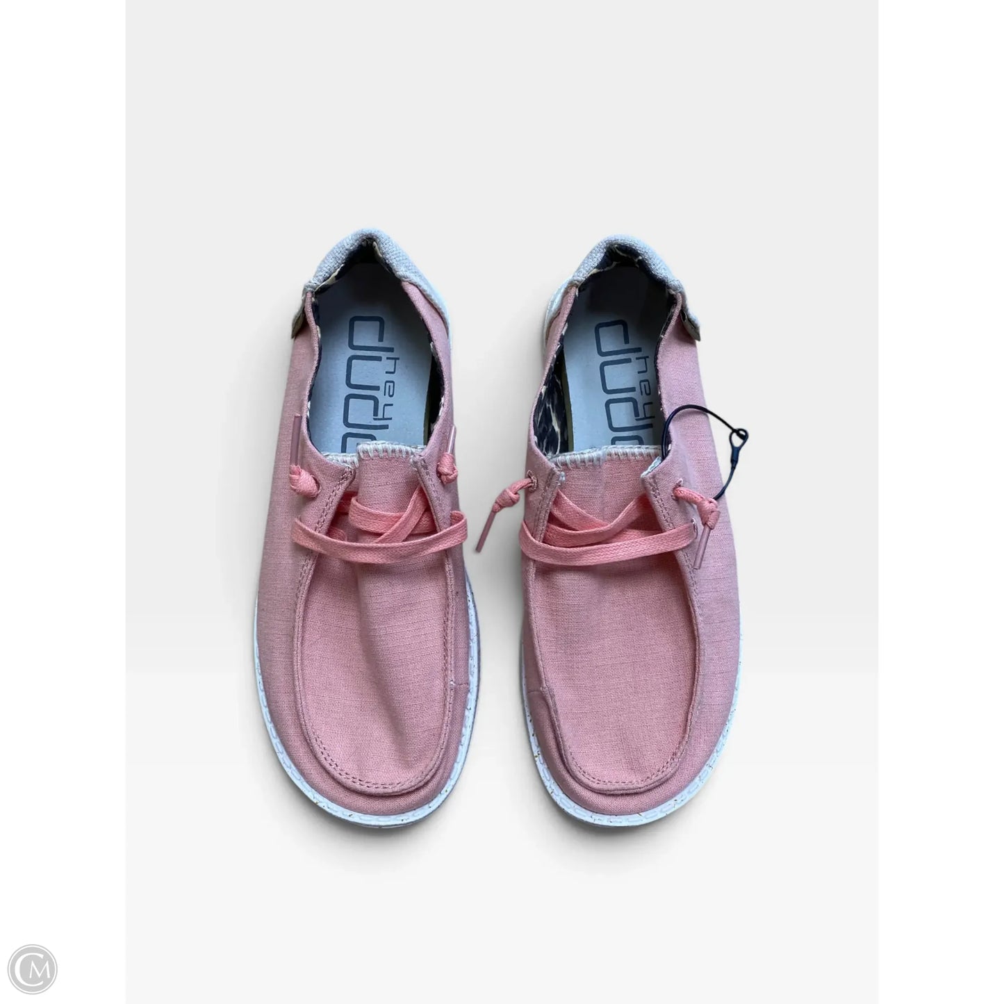 Shoes Flats By Hey Dude In Pink, Size: 5