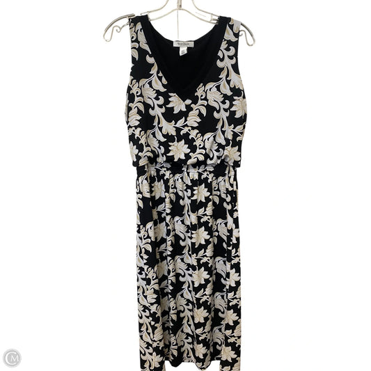 Dress Party Midi By White House Black Market In Black, Size: S