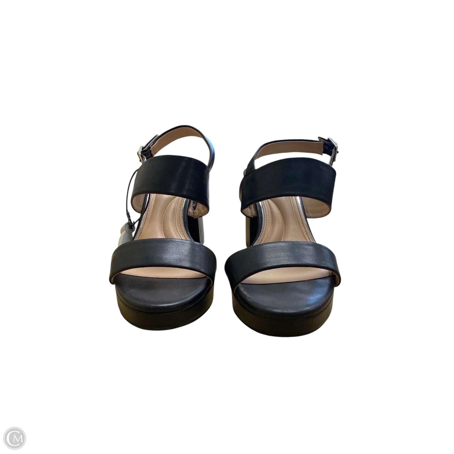 Shoes Heels Block By Kelly And Katie In Black, Size: 9.5