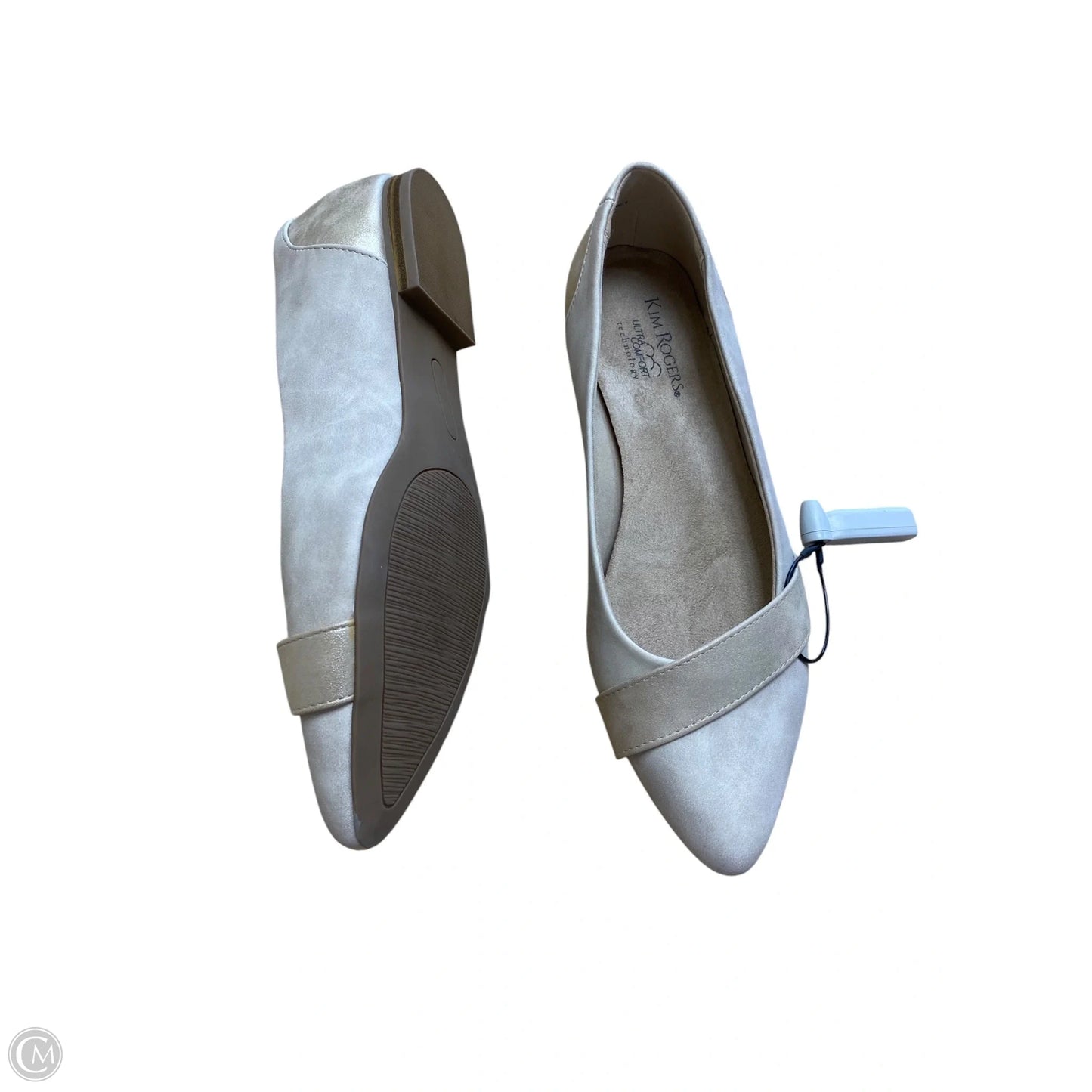 Shoes Flats By Kim Rogers In Cream, Size: 9.5
