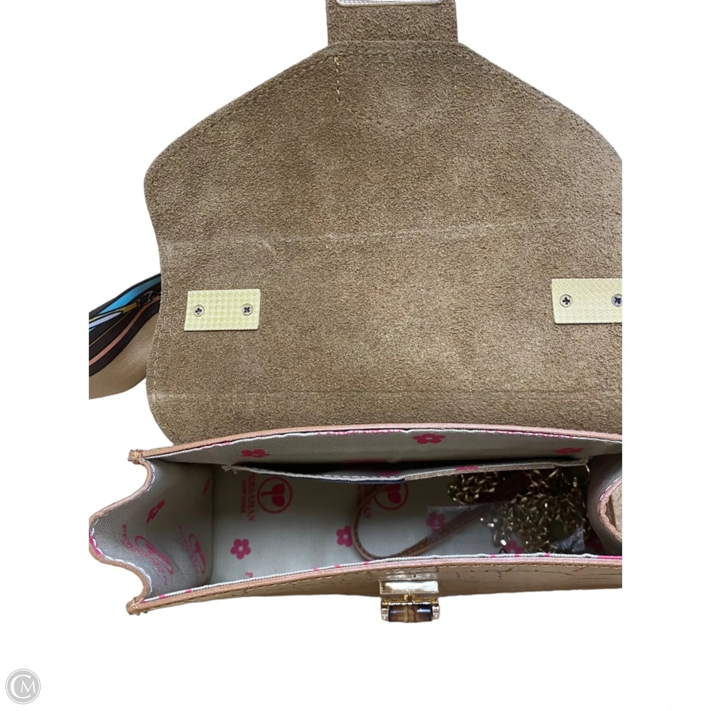Handbag Leather By Clothes Mentor, Size: Small