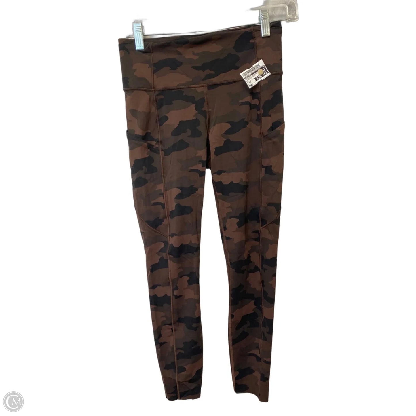 Athletic Leggings By Lululemon In Camouflage Print, Size: 6