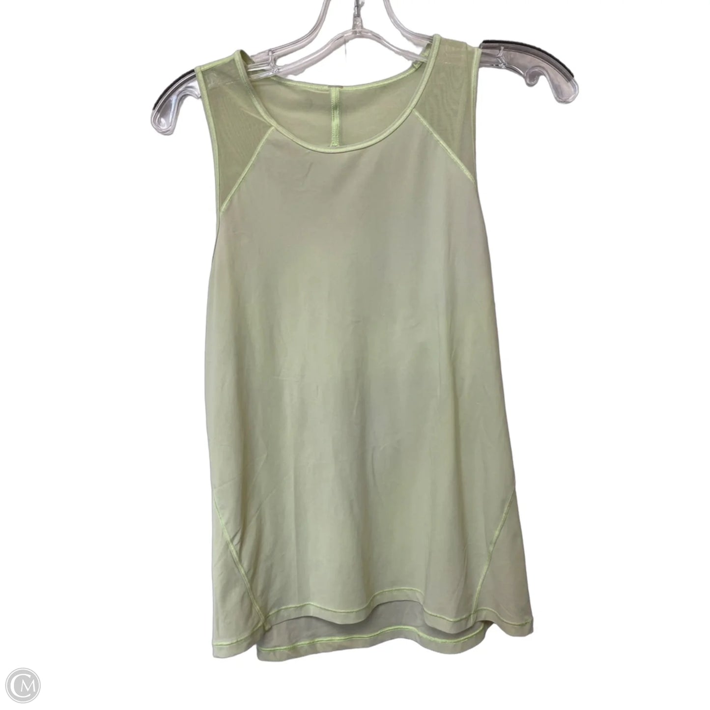 Athletic Tank Top By Lululemon In Green, Size: 6