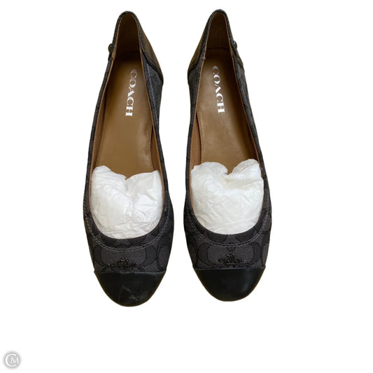 Shoes Designer By Coach In Grey, Size: 9
