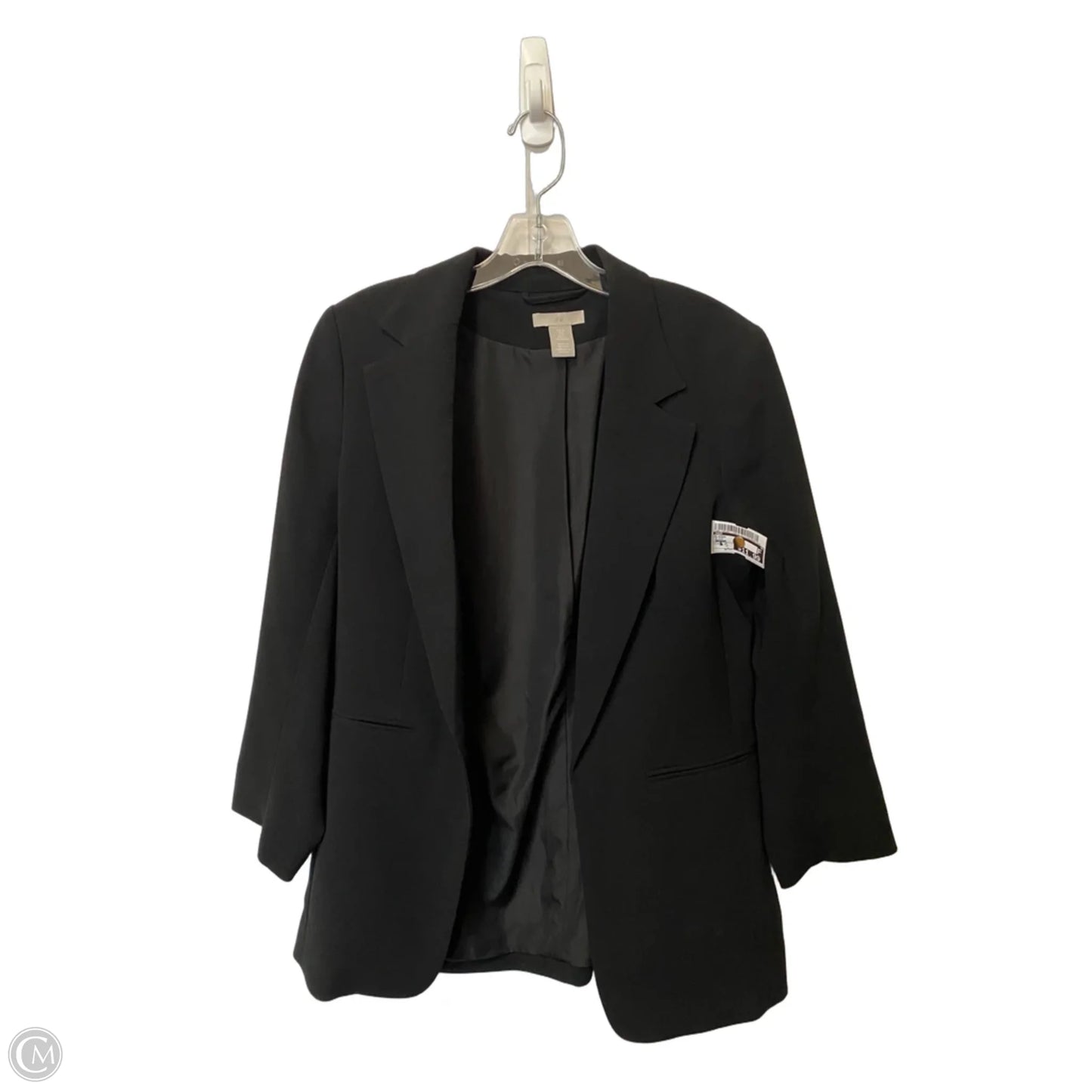 Blazer By H&m In Black, Size: 0