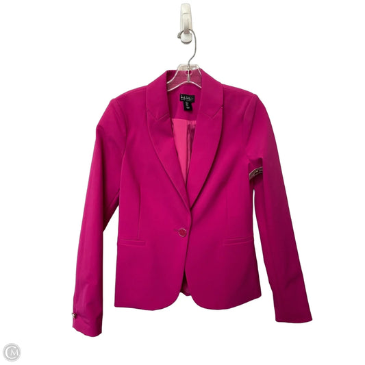 Blazer By Nicole By Nicole Miller In Pink, Size: S