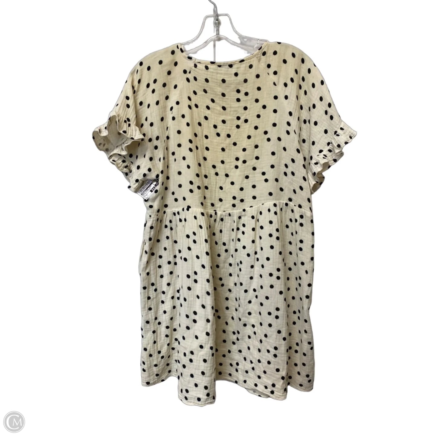 Dress Casual Short By Madewell In Polkadot Pattern, Size: M