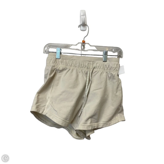 Athletic Shorts By Lululemon In Cream, Size: 4