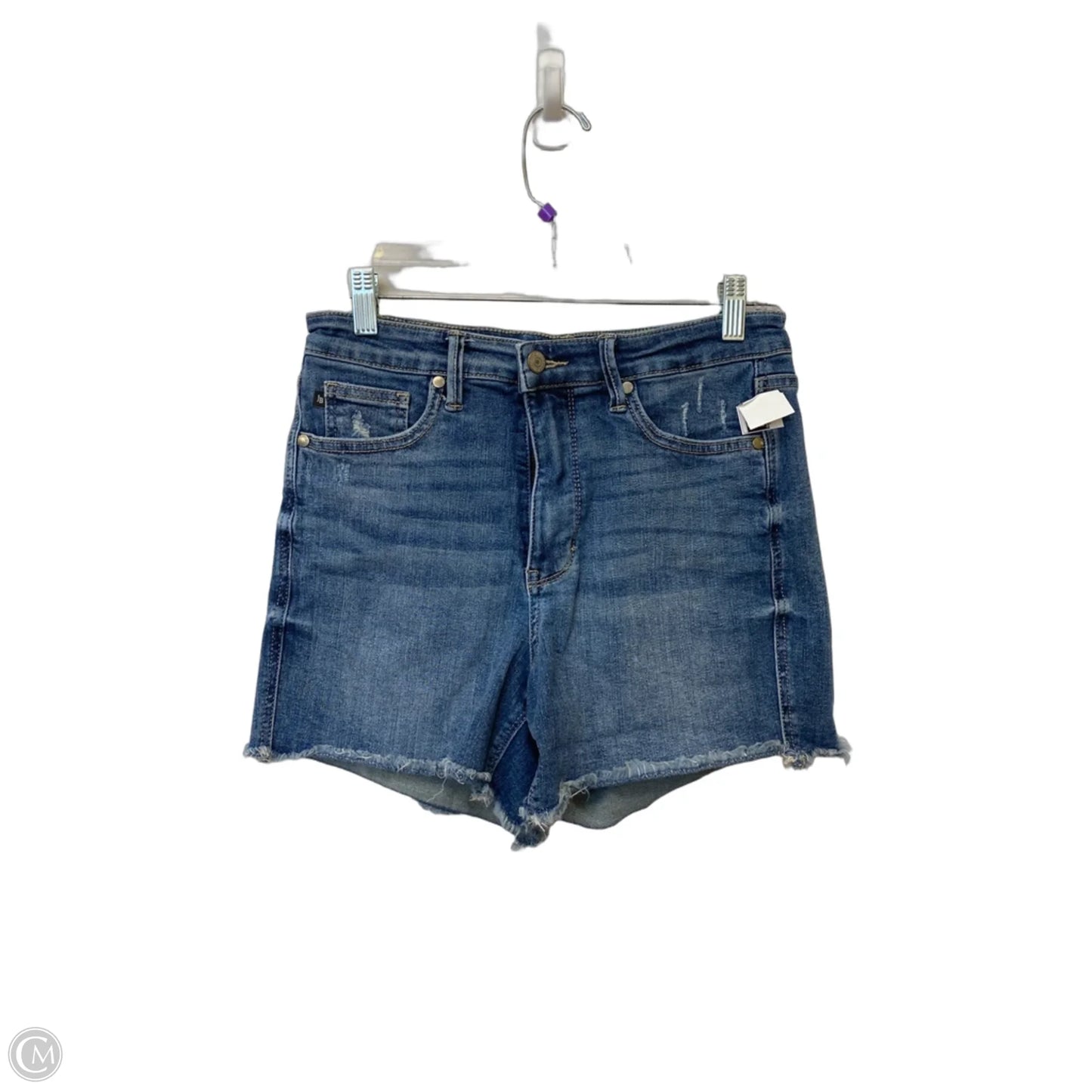 Shorts By Judy Blue In Blue Denim, Size: L