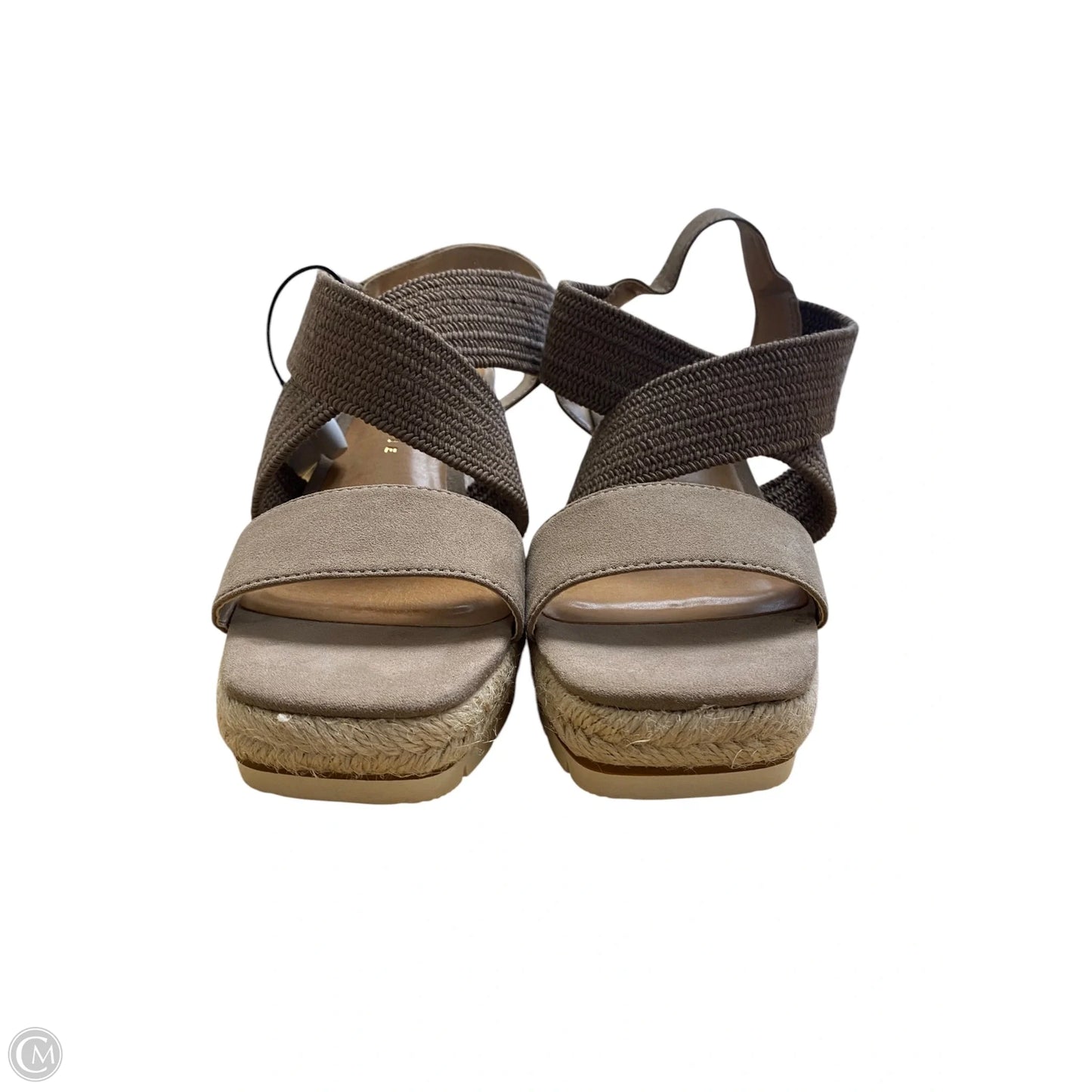 Shoes Heels Block By Kelly And Katie In Grey, Size: 7