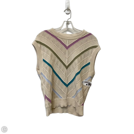 Top Sleeveless Basic By Loft In Cream, Size: M