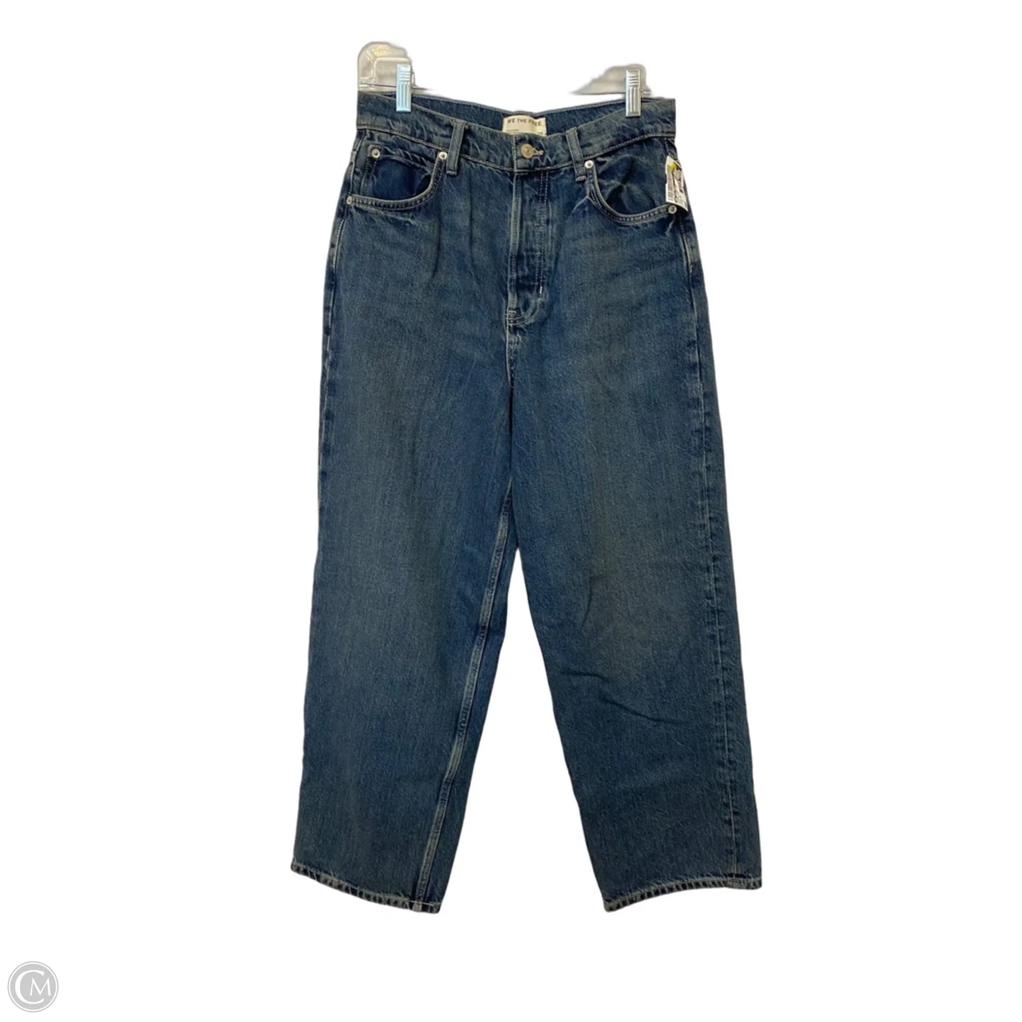Jeans Wide Leg By We The Free In Blue Denim, Size: 6