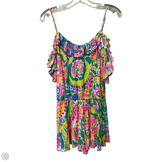 Romper Designer By Lilly Pulitzer In Multi-colored, Size: S