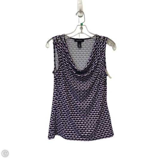 Top Sleeveless By White House Black Market In Purple, Size: S