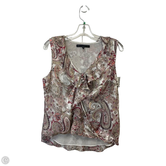 Top Sleeveless By White House Black Market In Multi-colored, Size: 6