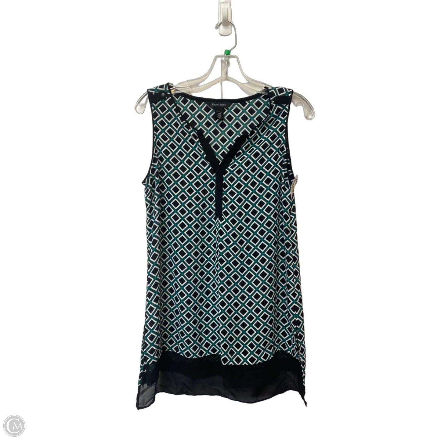 Top Sleeveless By White House Black Market In Green, Size: S