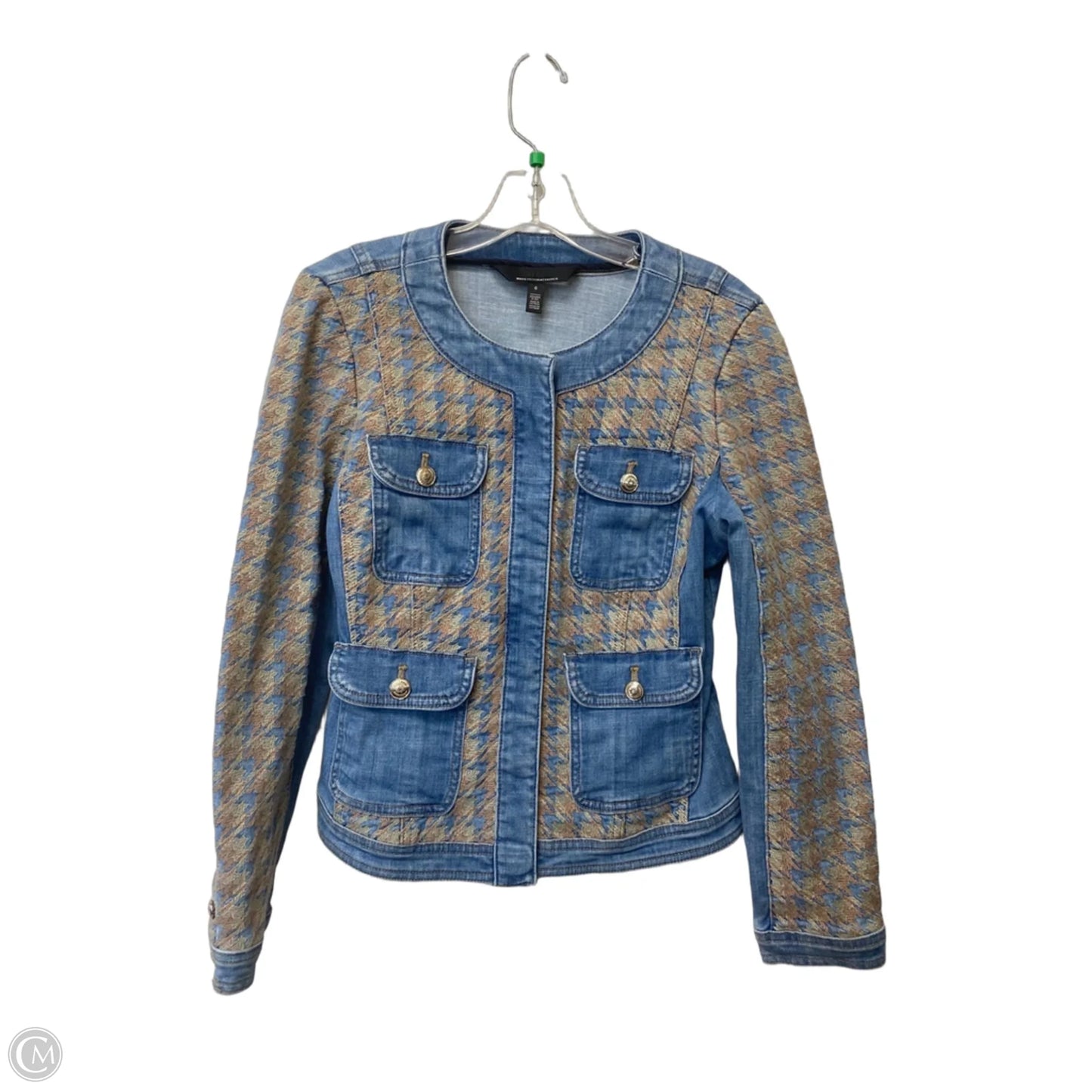 Jacket Denim By White House Black Market In Blue Denim, Size: 6