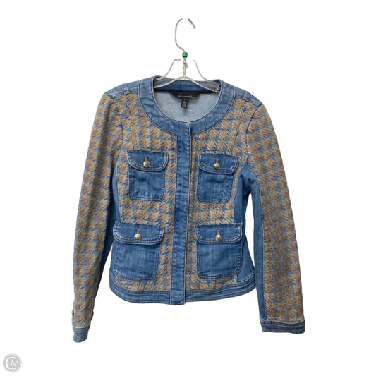 Jacket Denim By White House Black Market In Blue Denim, Size: 6