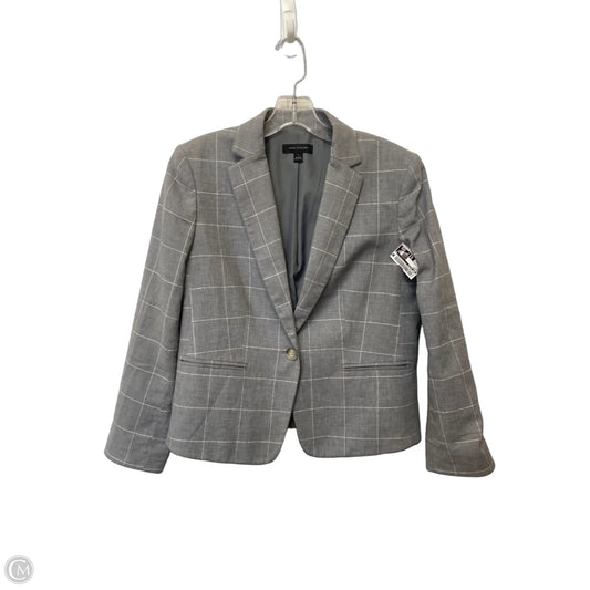 Blazer By Ann Taylor In Grey, Size: 6