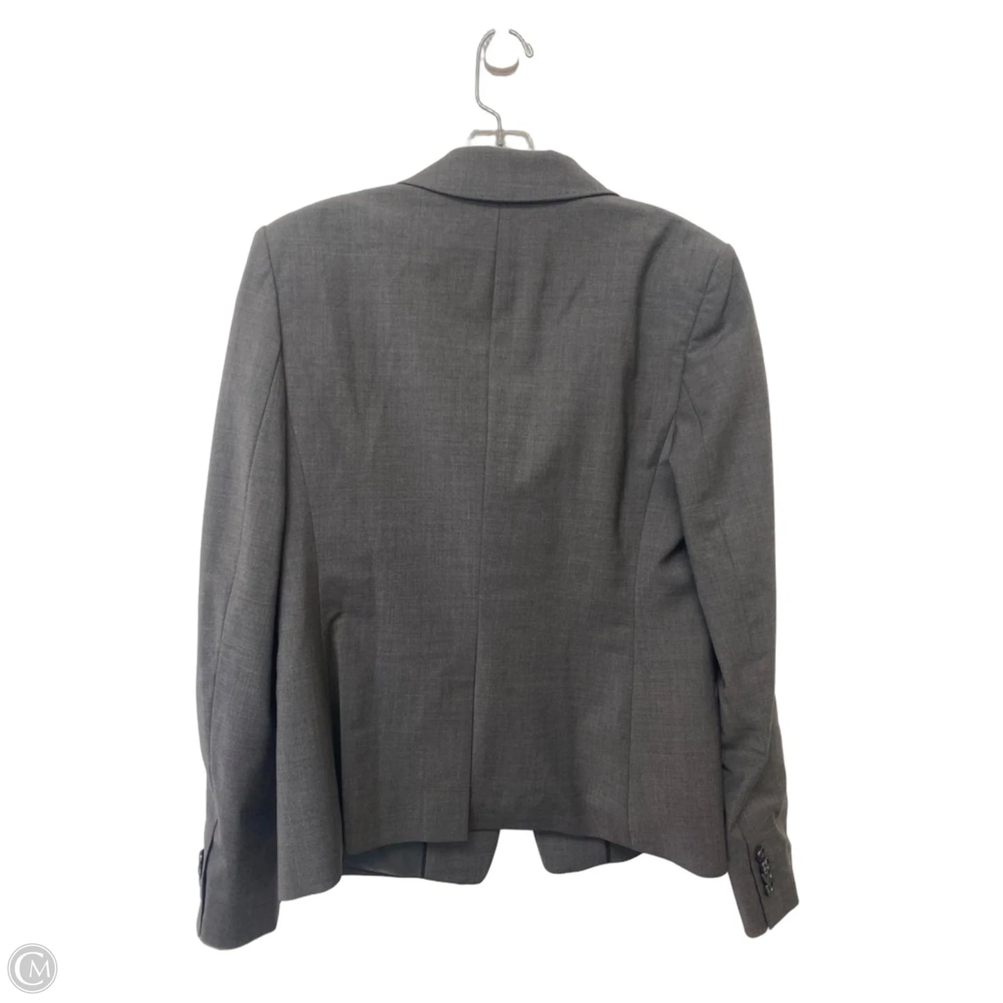 Blazer By Ann Taylor In Grey, Size: 6