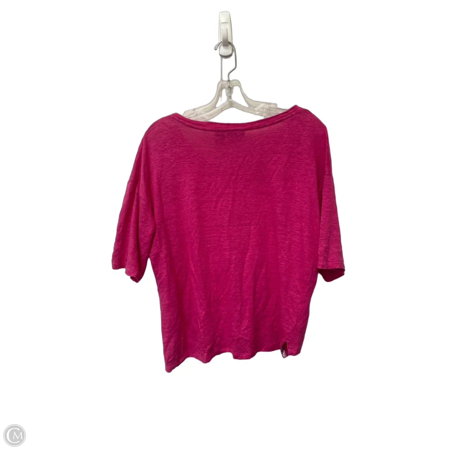Top Short Sleeve By Tahari In Pink, Size: S