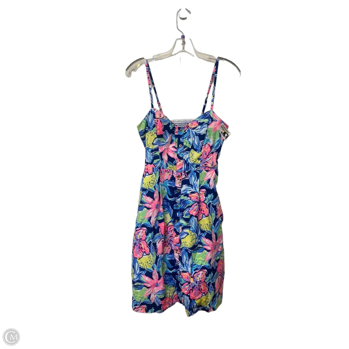 Dress Designer By Lilly Pulitzer In Floral Print, Size: 2